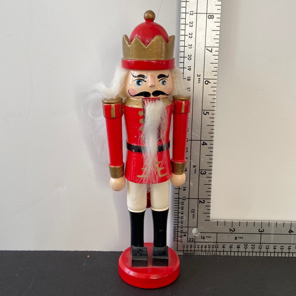 Classic Wooden Nutcracker 8” Tall
